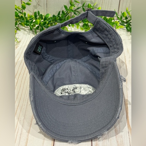 Alabama Gray Distressed Hat Adjustable - Picture 2 of 3